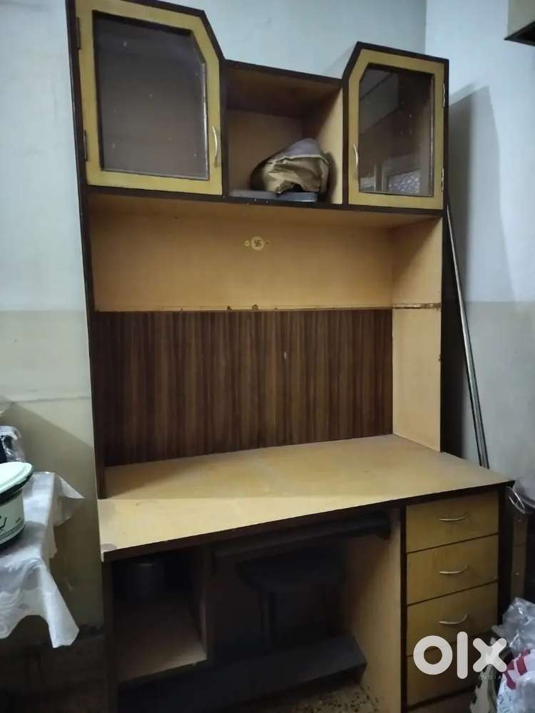 Wooden TV cupboard+ Study Table