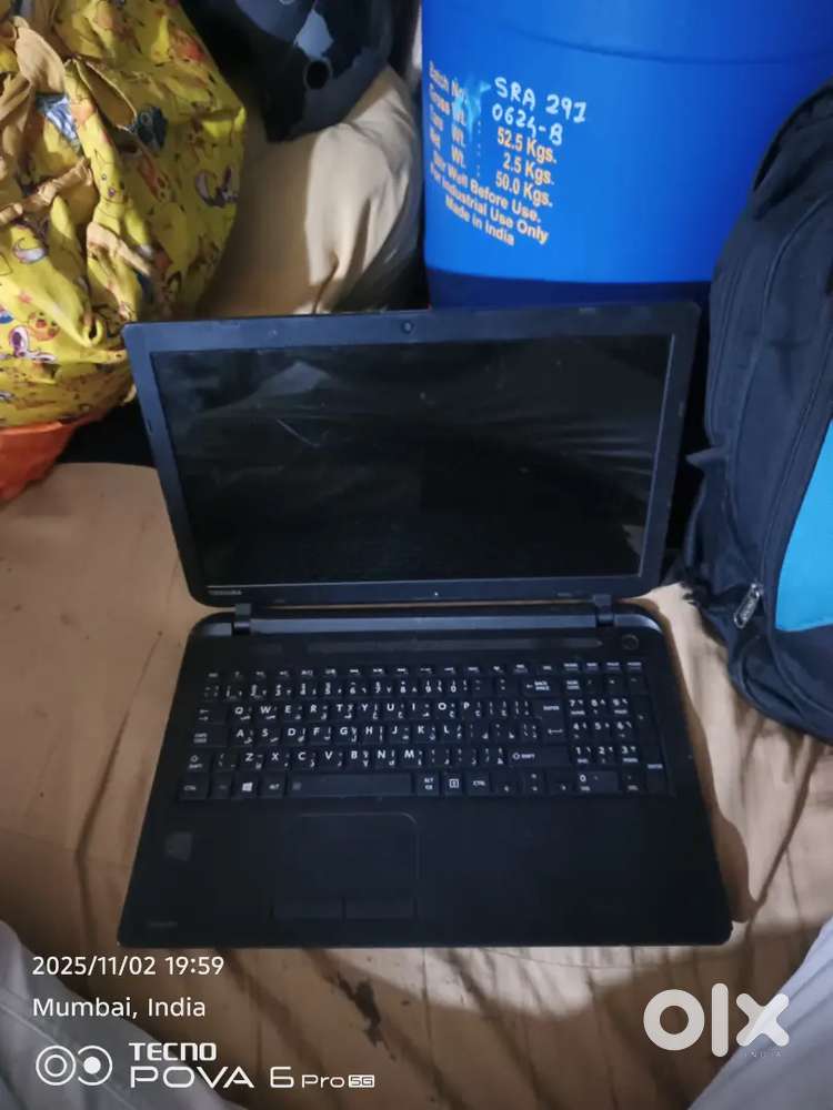 Toshiba  laptop is ok but betri demage