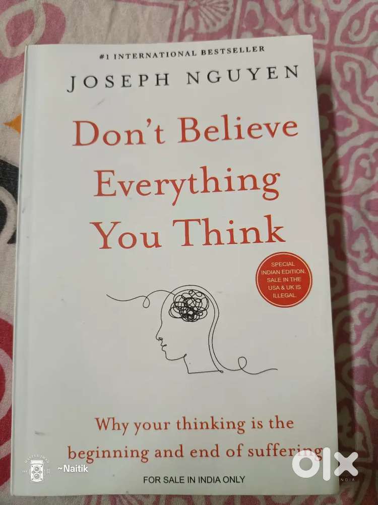 Old Don't believe everything you think book