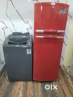 *0*Whirlpool double door refrigerator and whirlpool washing machine*0*
