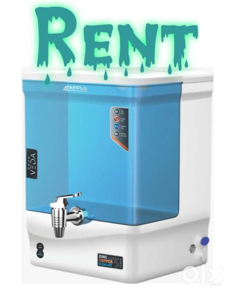 Water purifier available on rent