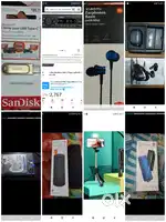 ssd,sandisk pendrive,wd hdd,boat buds,mi bluetooth speaker