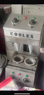 Pizza coolex cone machine