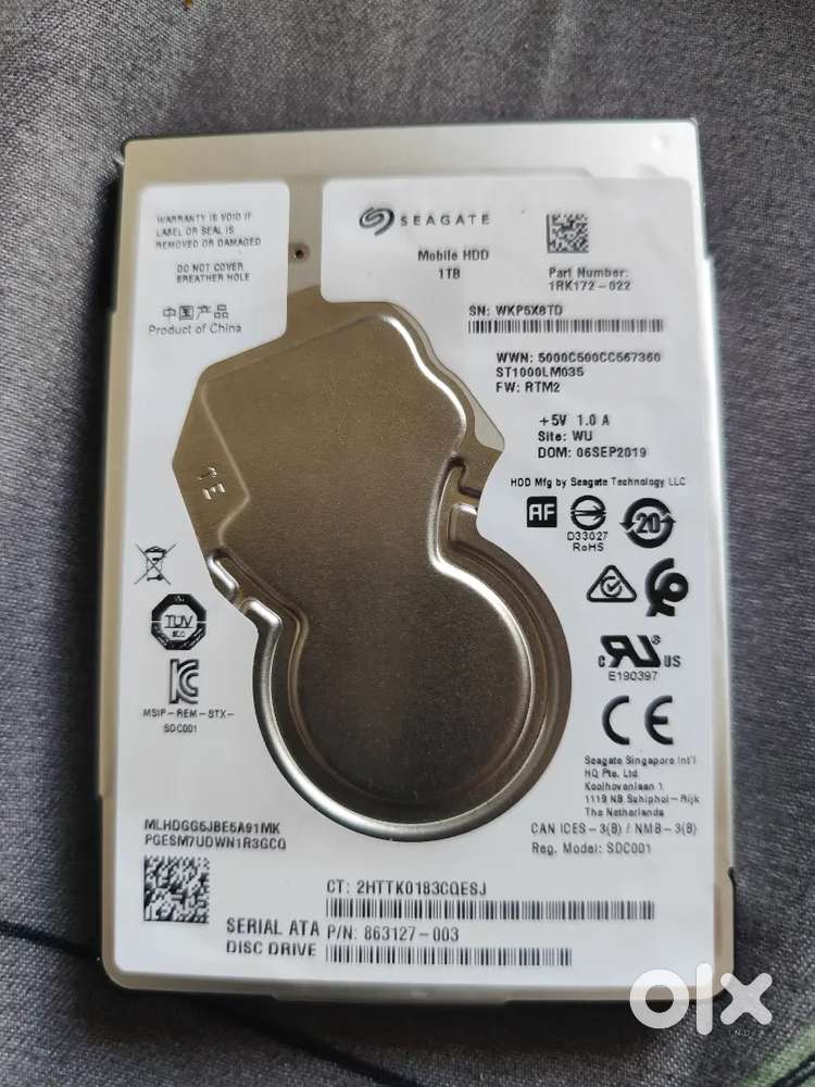 Mobile HDD 1TB