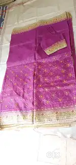 Saree with ready blouse