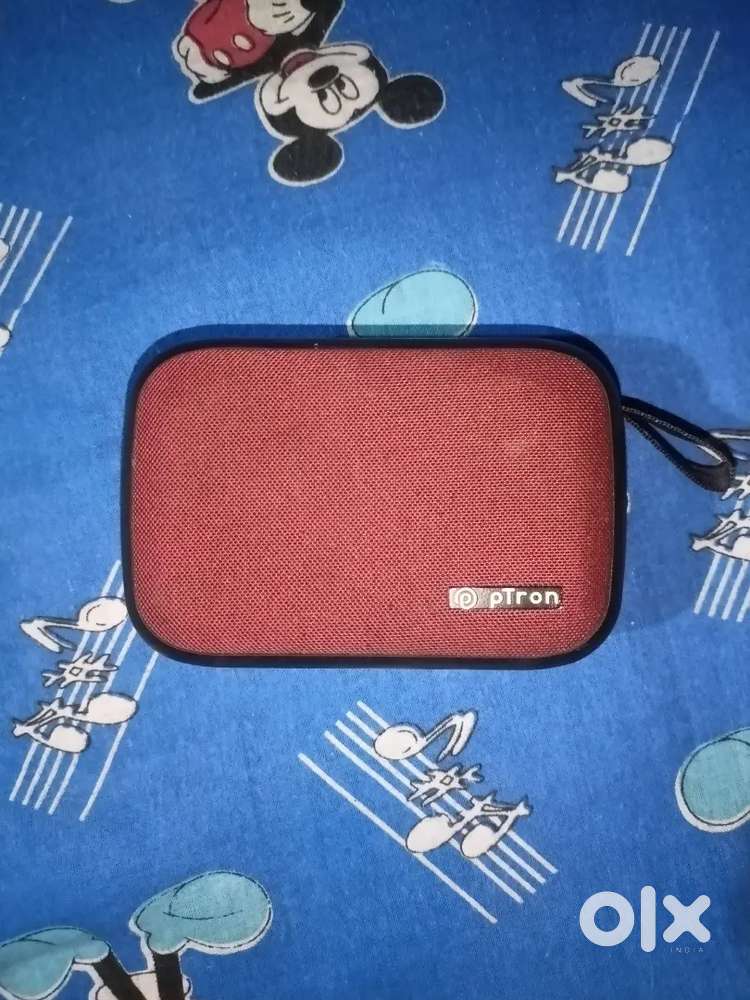 PTron Sonor Evo 5 W Bluetooth Speaker (Red, Mono Channel)