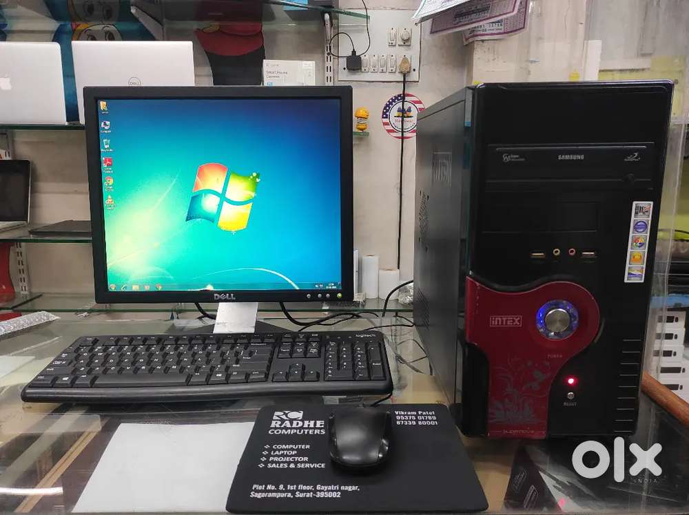Budget Desktop Computer Full Set ₹4,999  Radhe Computers Surat