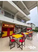 Restaurant setup selling on reasonable price.