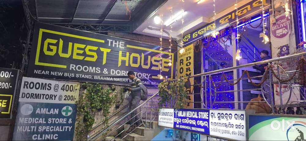 Lodge receptionist cum room boy