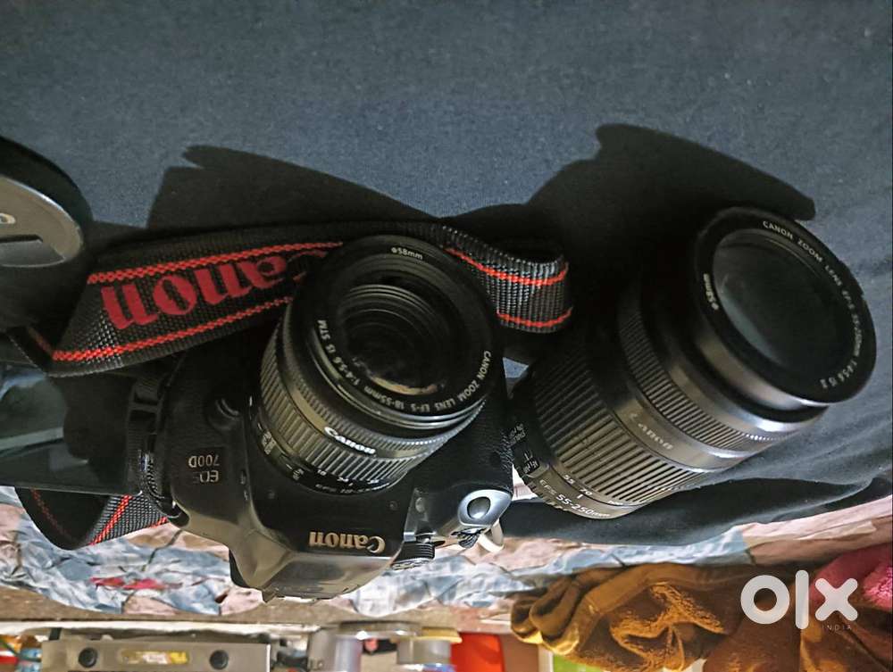 Canon 700d camera 2 Lens( 18-55 ) ( 55-250 ) best condition ...