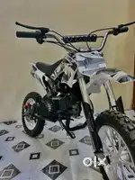 The bike is only 3days old and it can be driven by 10 to 15 years kids