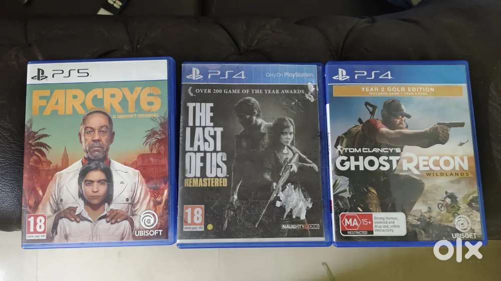Pre -Owned PS 5 & PS 4 Games - 2800 ₹