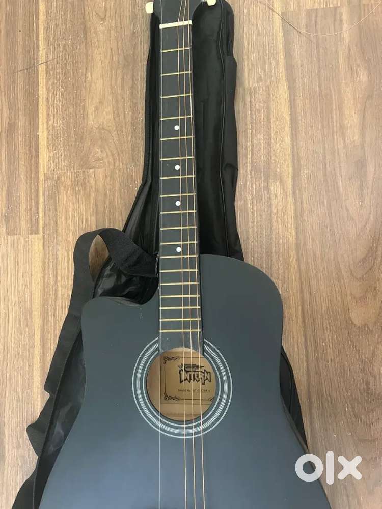 Intern guitar INT-38C-BK-L left handed kids guitar