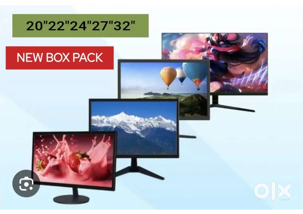 Multi Brand MONITOR / BOX PACK / 1 YEAR & 3 YEAR WARRANTY