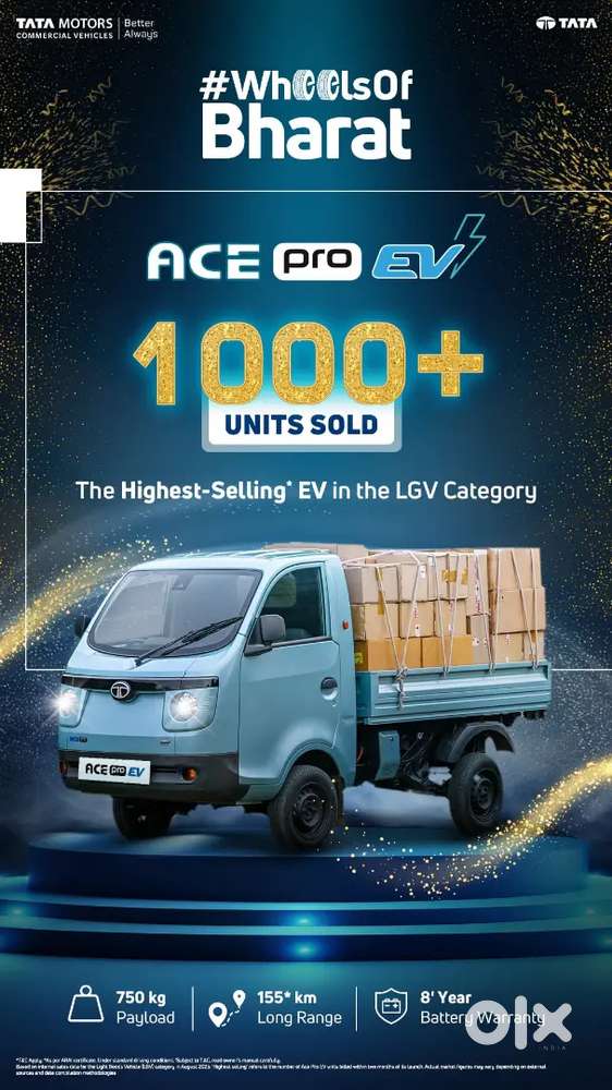 Ace pro  petrol  Ev  bioufuel vehicle pick up intra