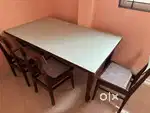 Dining Table : Indian Teak wood (saagwaan)