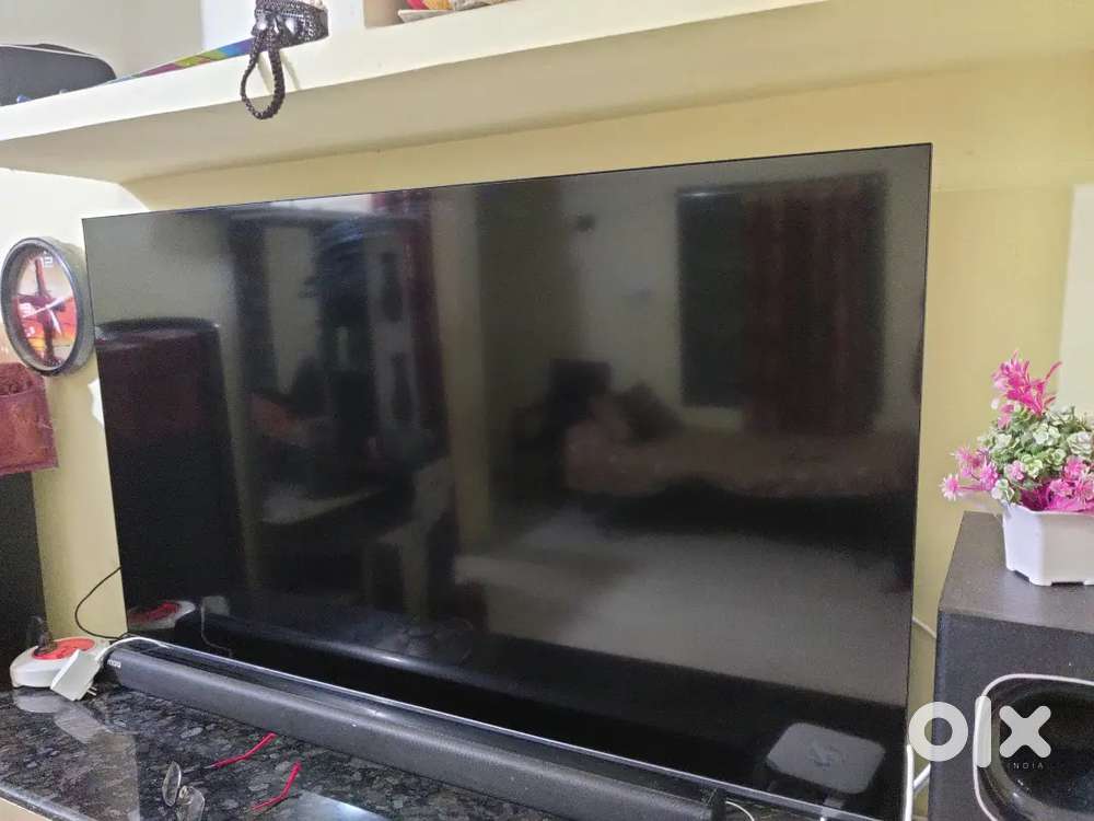 TCL 55 inch QLED, SAMSUNG Fridge, Voltas Washing machine