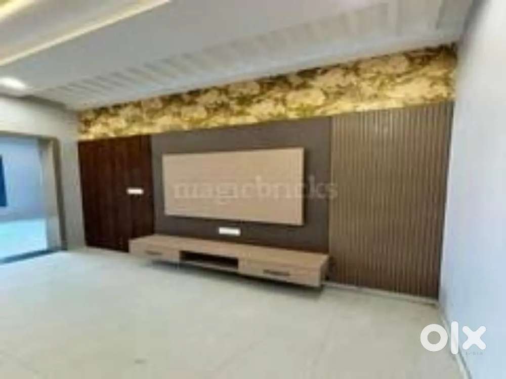 Newly Two bhk set with two washrooms complete wooden work car parking