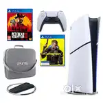 PS5 Slim Disc version  2 Games  Bag  Stand