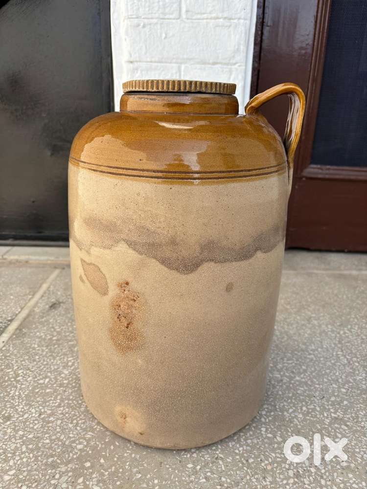 Vintage Ceramic Pickle Barni / Martbaan – Excellent Condition