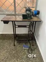 Interlocking sewing machine