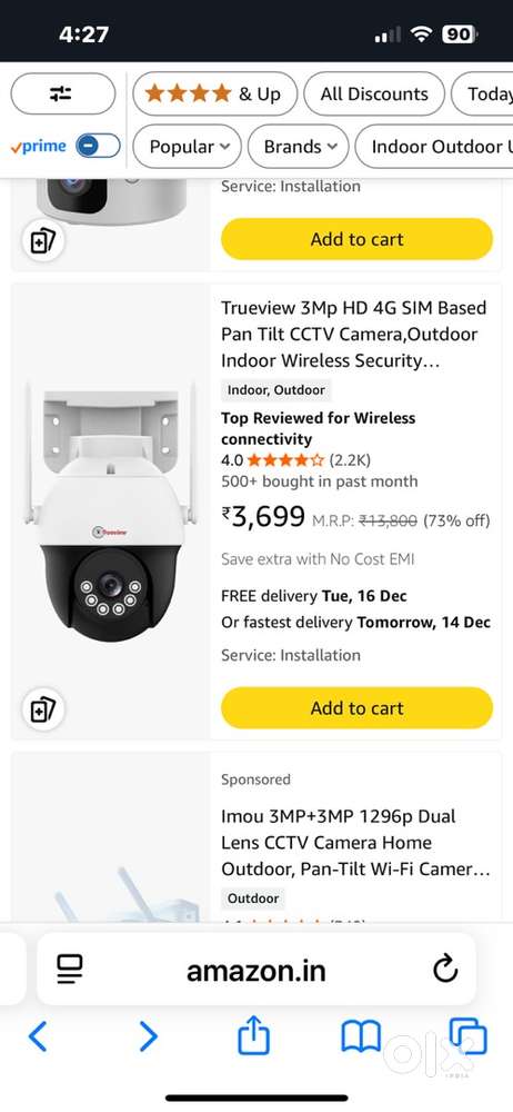 Trueview wifi camera