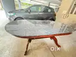 Rose wood , granite top , six seater dining table