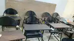 15 chairs to sale & 1 white board 6x5