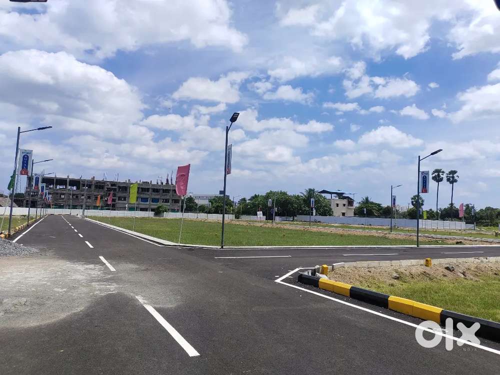 Just 5min from Kelambakkam Onroad plots for sale
