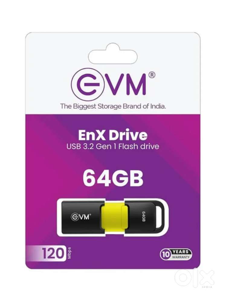 EVM pen drive 64GB 3.2 High Speed Metirial