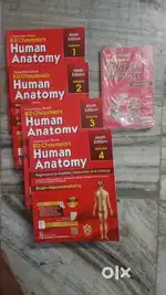 B.D. Chaurasia's - Human Anatomy-Vol 1,2,3 ,4 -(Set of 4 Books) Ed-9th