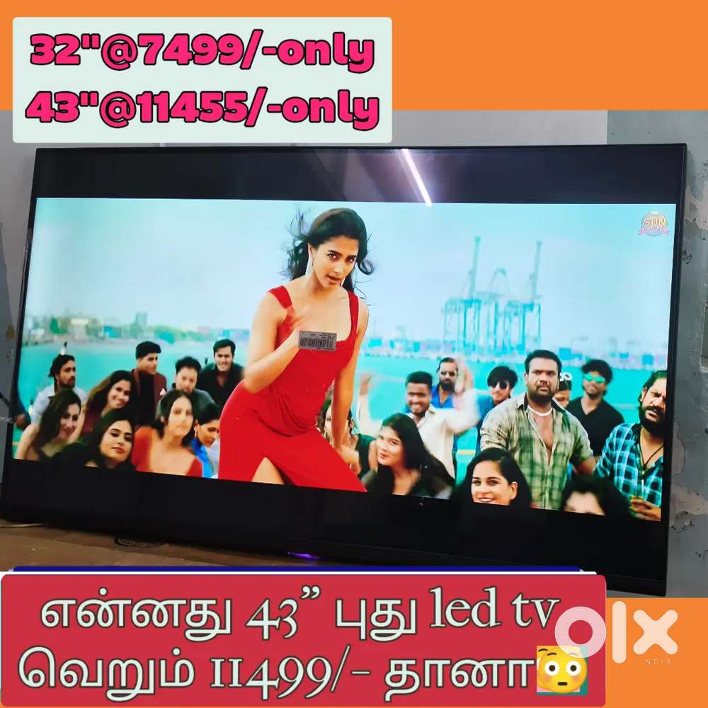 New 43 inch smart Android led tv just 11344 onwards !
