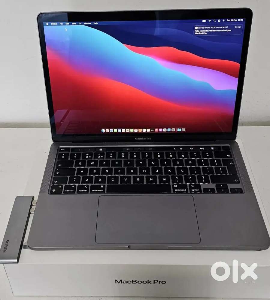 Apple MacBook Pro M1 2020 13 Inch 8GB Ram 256GB A2338 Space Grey Exce