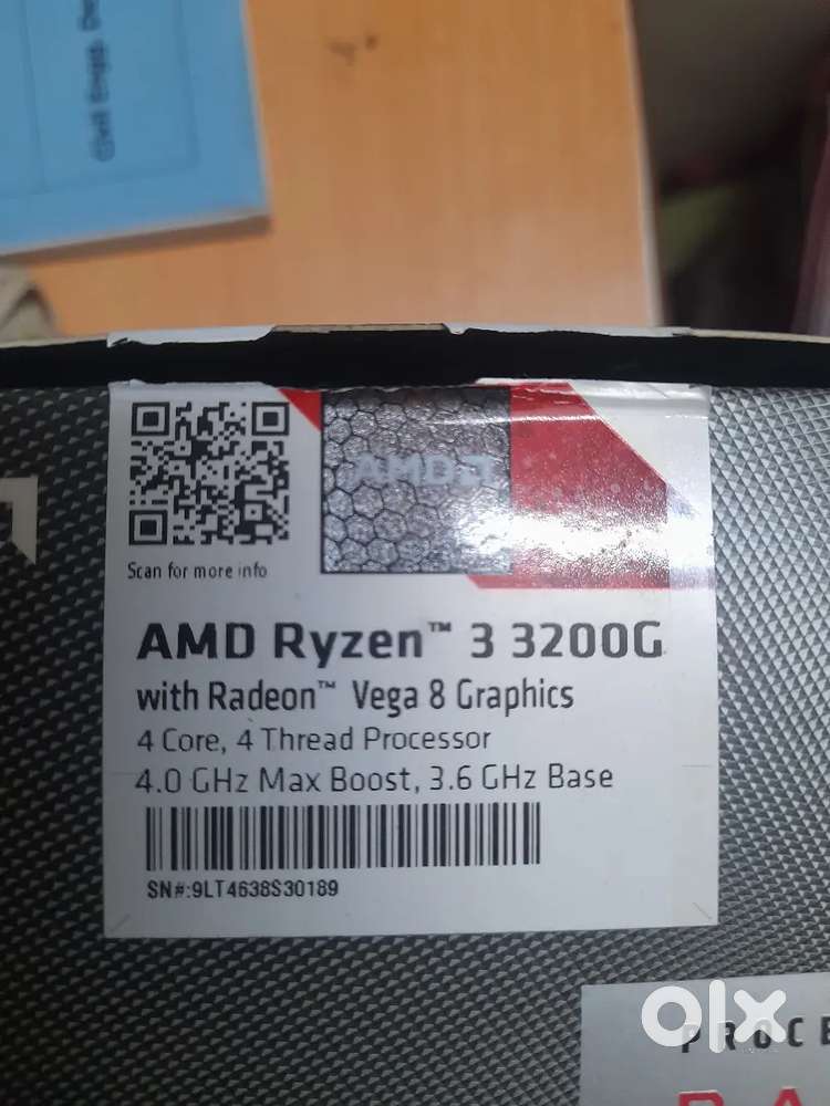Amd Ryzen 3 3200G processor