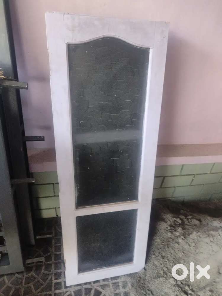 Window Door Teek wood with Glass 17x49 inch