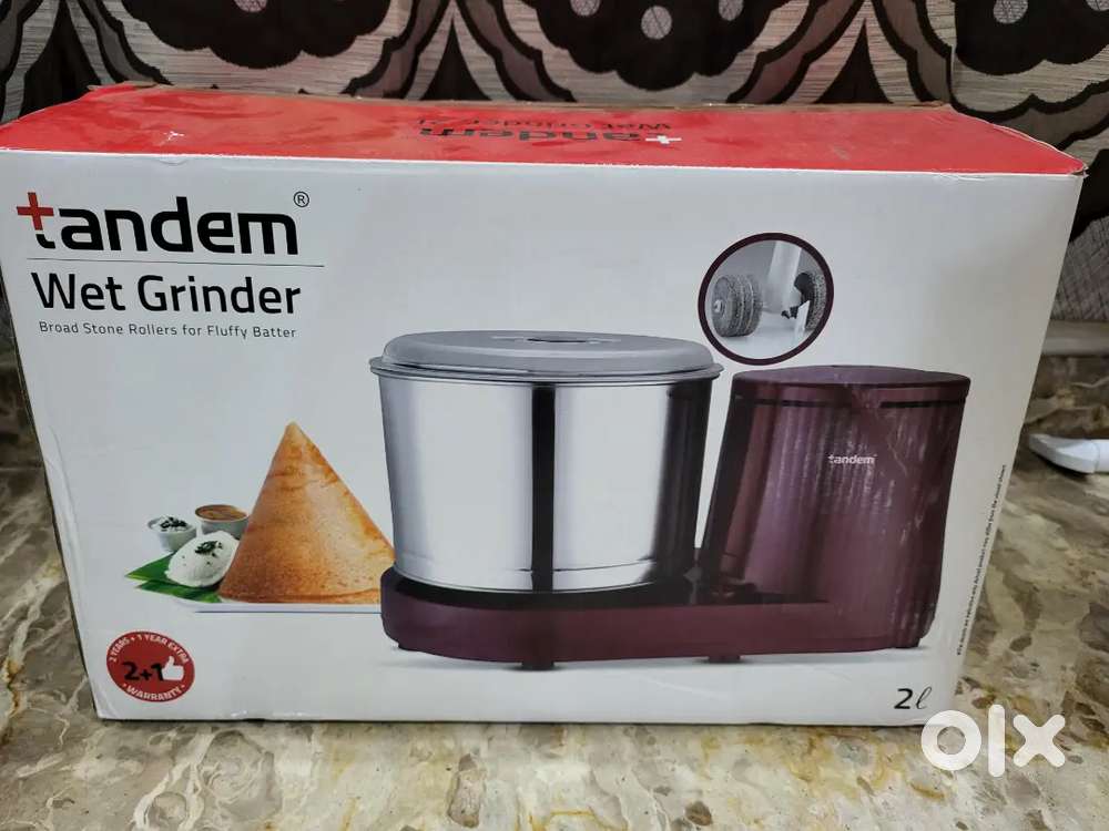 TANDEM WET GRINDER 3YRS WARRANTY
