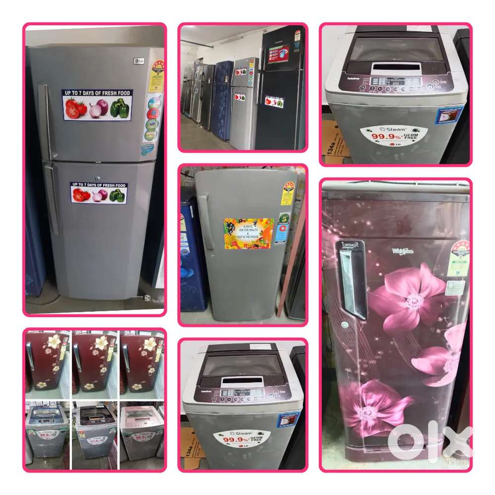 £¥ 5 year warranty Very nice single door fridge washing machine