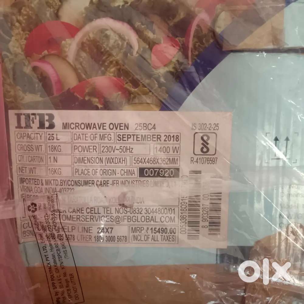 IFB MICROWAVE OVEN 25L