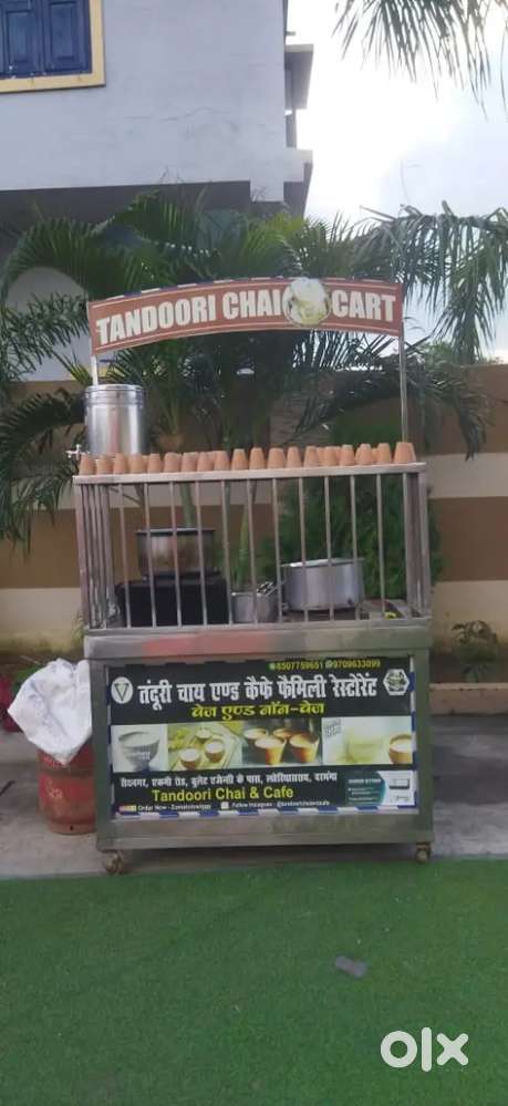 Tandoori chai counter