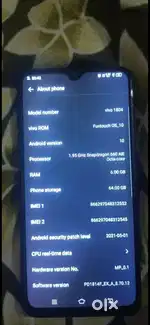 Vivo 1804  6.64