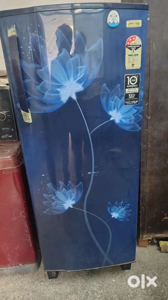 Godrej single door fridge 250 litre working condition