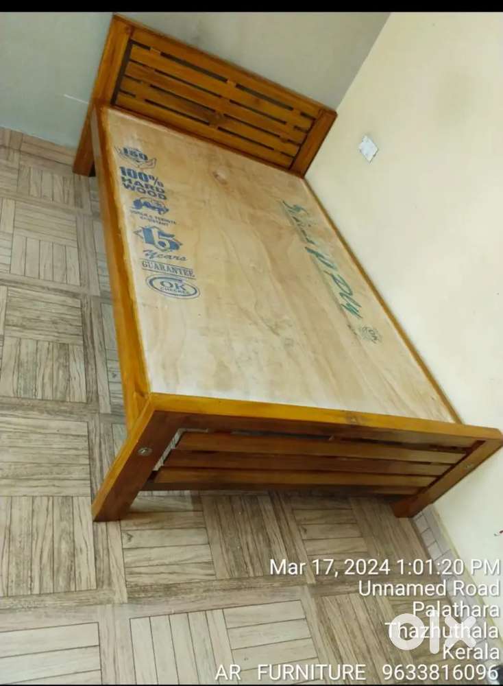 Double kattil with mattress