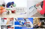 Electric repair work done & plumber work done visit charges free