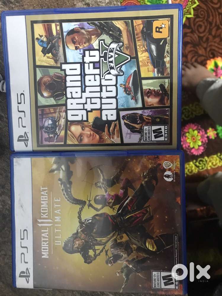 Cd of mk11 and gta v ps5 please buy faster