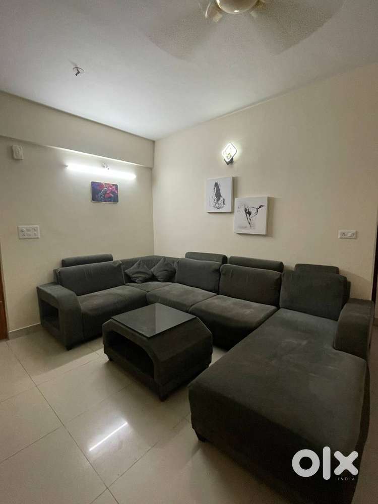 U shape 9 seater sofa + center table