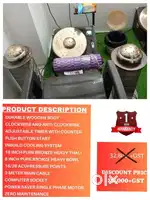 Kansa thali foot massage machine