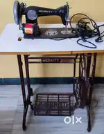 Merritt Sewing machine, Singer motor and cover