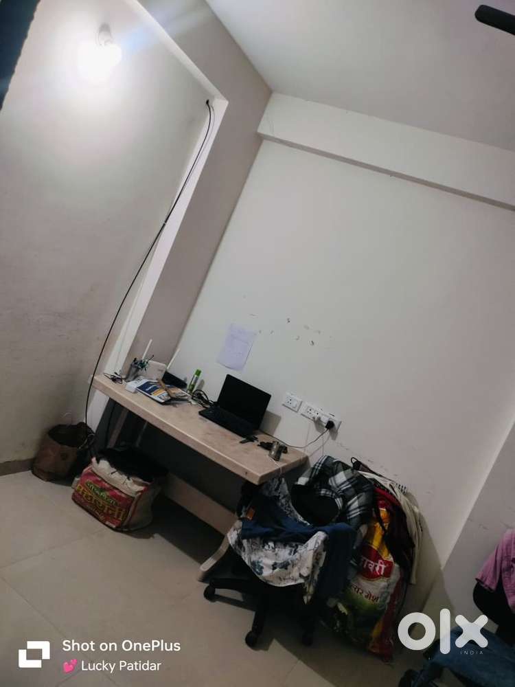 1 BHK semi furnished flat for sale , ready to move .With balcony