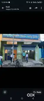 Ground floor, cctv installed, water storage