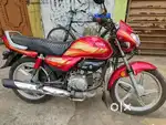 Hero hf deluxe red colour